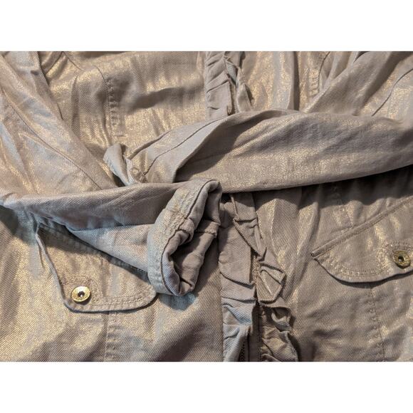 Peek-A-Boo Mystery Lot of Five Plus Size Blouse Cardigan Two Jackets & A Tee - Picture 6 of 7